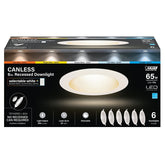 BULB LT REC LED WH 6WY 65W 6IN